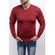 Sweter męski 2200 - bordo