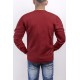 Sweter męski 2200 - bordo