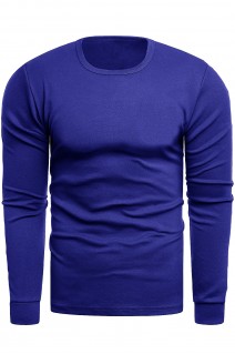 Bluza męska longsleeve JL5 - niebieska